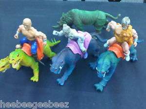 Warlord Action Figure Lot x7 Loose Remco  
