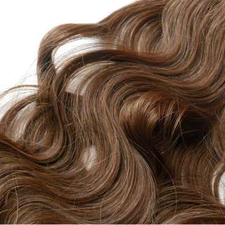 Skin Weft 100% Echthaar Haarverlängerung gewellt 30x45  