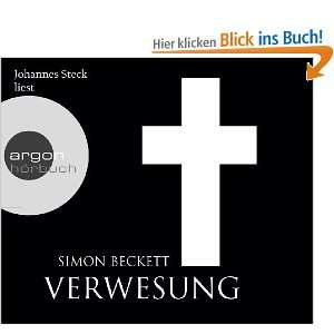 Verwesung (6 CDs)  Simon Beckett, Johannes Steck, Andree 
