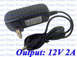 AC Wall Mains Power Supply Adapter DC 12V 2A 2.1/5.5mm  