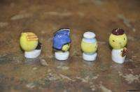 FINE PORCELAIN HAND PAINTED THE SMILEY FACE FIGURINES  