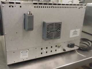 Cadco Unox Lisa Countertop Electric Half Size Convection Oven XAF013 