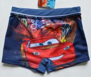 Free Shipping Boys Car Bob Kids Swimsuit Trunks Costumes 1 10Y 