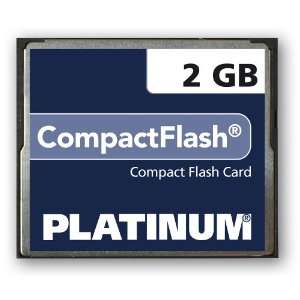 Platinum Compact Flash Card 2 GB Speicherkarte  Computer 