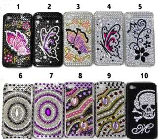 32x iPhone 4 G STRASS BLING tasche cover hülle glitzer  