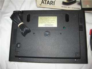 Atari CX 2600A Gaming Console W 8 Games & Original Box 032700913564 