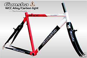 Cyclocross Rahmen Gunsha WCC Carbon   Alu 1290 Gramm  