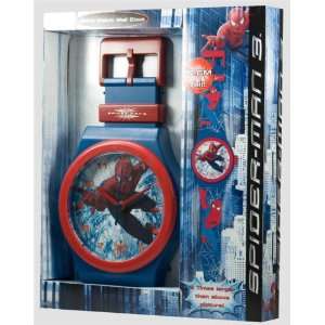 Spiderman Wanduhr, Uhr (92 x 20 cm)  Spielzeug