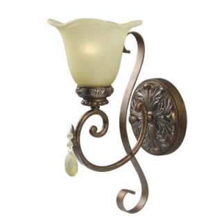   Wall Sconce in Oxide Bronze with Silver WI476160 