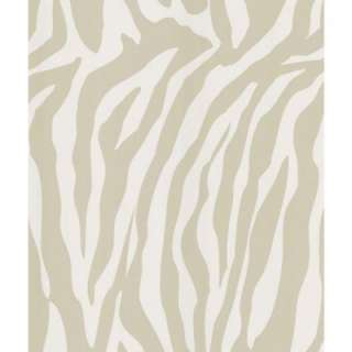 National Geographic 8 in. W x 10 in. H Zebra Skin Wallpaper Sample 405 