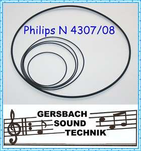 Riemen Tonband Philips 4307 4308 Rubber drive belt  
