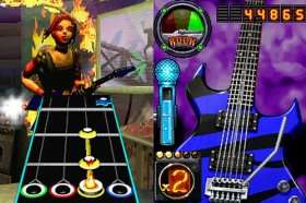 Guitar Hero On Tour   Decades inkl. Guitar Grip Nintendo DS  