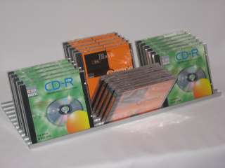 CD Flip, Ständer Alu silber für 33 CD`s Aufbewahrung  