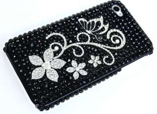 iPhone 4 G LUXUS STRASS Cover Case Hülle Bling tasche B  