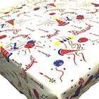 Vtg Menasha Hostess Table Set Paper Tablecloth Napkin Happy Birthday 
