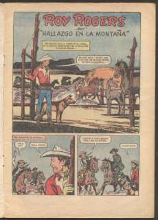 Roy Rogers # 169 Comic Spanish Mexican Novaro 1966  