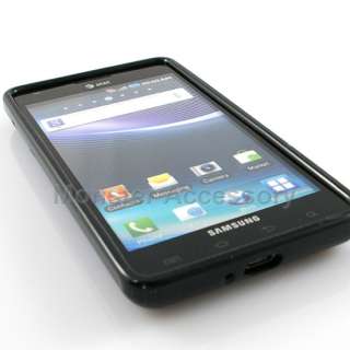 Protect your Samsung Infuse 4G with Piano Black Candy Gel Cover Case