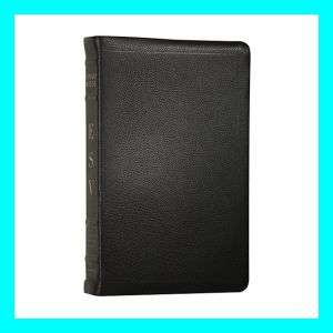 ESV Study Bible Premium Calfskin Leather, Black NEW  