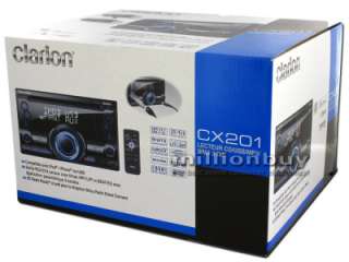 CLARION CX201 2 DIN CD//WMA/USB SIRIUS & HD Ready Receiver