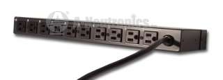 10 Outlet Switchable Outlets Power Strip 19 Rack Mount  