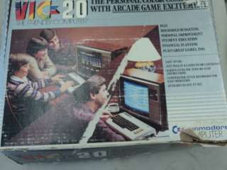 VINTAGE COMMODORE VIC 20 PERSONAL COMPUTER GAME SYSTEM  