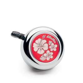 BICYCLE BELL RED HAWAII FLOWERS ELECTRA CRUISER  