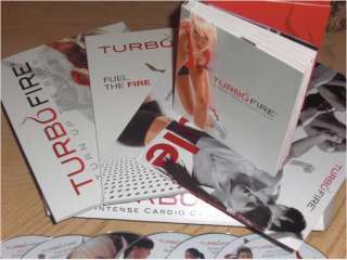 Chalean Johnson   Turbo Fire Extreme Cardio 15 DVD + Guides   SET 