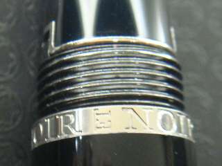RARE】MONTBLANC 1999〝NOIR ET NOIR〞Fountain Pen  