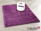 Luxus Hochflor Designer Teppich EMERALD rot lila cassis Artikel im 