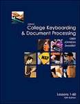 Half Gregg College Keyboarding & Document Processing by Arlene 