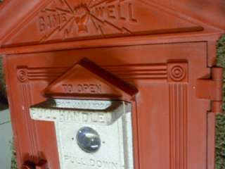 This is a Very Nice 1924 Style alarm box in working condition. no key 
