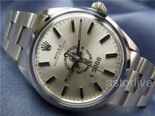 Rolex Stainless AMERICAN HERITAGE Watch Ref 1002 S/N 4 Million VERY 