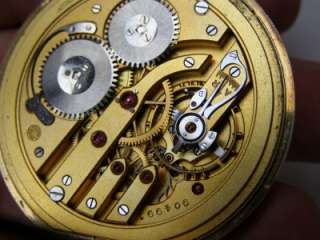 Schaffhausen Chronometer gold&diamond award pocket watch for Bulgarian 
