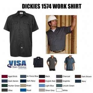 Dickies 1574 Mens Short Sleeve Work Shirt  