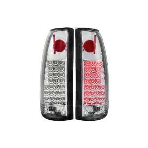 Anzo USA 311005 Chevrolet Chrome LED Tail Light Assembly   (Sold in 