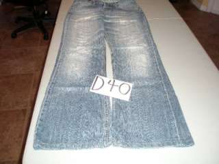 Lee Denver Mens Flare Jeans Bootcut 32x33 517 D40  