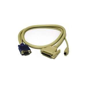  8ft SUN KVM CABLE for AVOCENT AUTOVIEW 400 WITH VGA VIDEO 