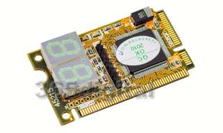 in 1 Mini PCI/PCI E LPC PC Motherboard Analyzer Tester POST Card 2 