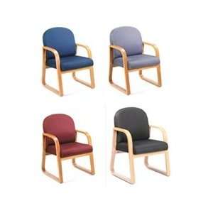    Boss Chair B9560/70 Wood Frame Reception Chair: Office Products