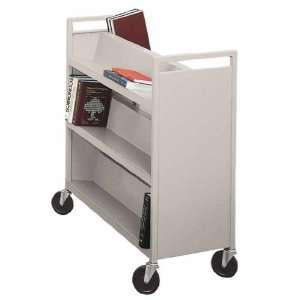  Buddy 5416 Slant Shelf Library Cart: Office Products