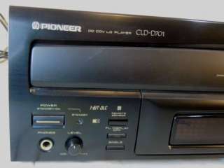 PIONEER CLD D701 CD/CDV/LD PLAYER  