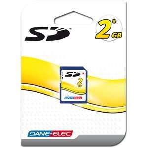  Dane Elec 2GB Secure Digital Card. DANE ELEC SECURE 