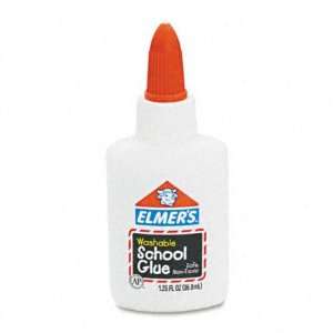  Elmers Washable School Glue   1.25 oz, Liquid(sold in 