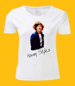 HARRY STYLES T SHIRT ONE DIRECTION MUSIC BOY BANDS CONCERTS X FACTOR 