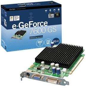  EVGA GeForce 7600GS 256MB 128 bit GDDR2 PCI Express x16 