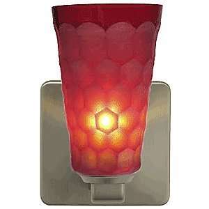  Oasis Red Quadro Wall Sconce by Oggetti Luce