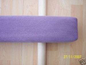 LOVELY LILAC SUEDE 4FT GYMNASTICS BEAM NEW .GYM2WIN.  