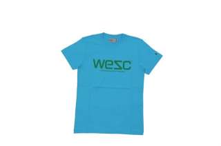 WESC   River Blue Tee   Maglietta Logo Azzurra   XS  