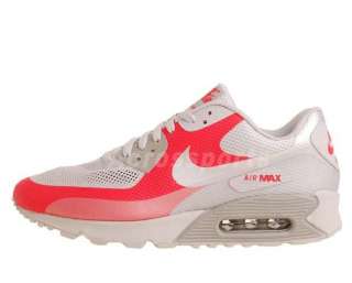 Nike Air Max 90 Hyperfuse Premium HYP Grey Solar Red 2011 Casual Shoes 
