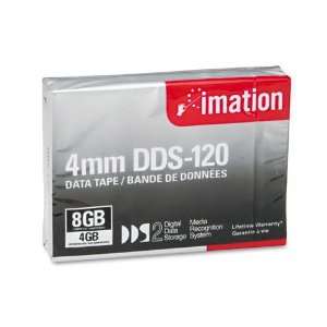  imation® 1/8 DDS 3 Data Cartridge, 120m, 4GB Native/8GB 